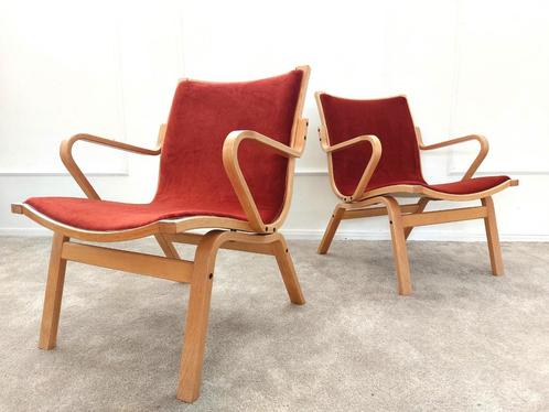 paire de fauteuils "Albert" par Finn Østergaard, Maison & Meubles, Fauteuils, Utilisé, Enlèvement