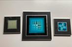 3x Vasarely Op Art, Antiek en Kunst, Kunst | Litho's en Zeefdrukken, Ophalen of Verzenden