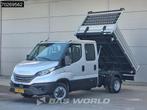 Iveco Daily 35C21 3 zijdige Kipper Dubbel Cabine 210PK 3.0L, Autos, Camionnettes & Utilitaires, Neuf, Argent ou Gris, Achat, Euro 6