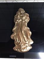 Vintage wandbeeld Maria in gips, Ophalen of Verzenden