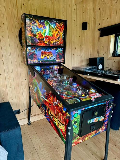 Flipperkast Godzilla Pro HUO + vele opties, Verzamelen, Automaten | Flipperkasten, Gebruikt, Flipperkast, Stern, Ophalen