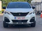 2019 Peugeot 3008 gt line - 1.2 pure tech 130 pk, Auto's, Automaat, Zwart, Wit, Leder