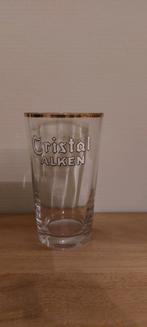 Email boerke Cristal Alken  35cl. Geslepen facetten ., Verzamelen, Ophalen of Verzenden, Gebruikt, Glas of Glazen, Overige merken