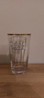 Email boerke Cristal Alken  35cl. Geslepen facetten ., Ophalen of Verzenden, Gebruikt, Glas of Glazen, Overige merken