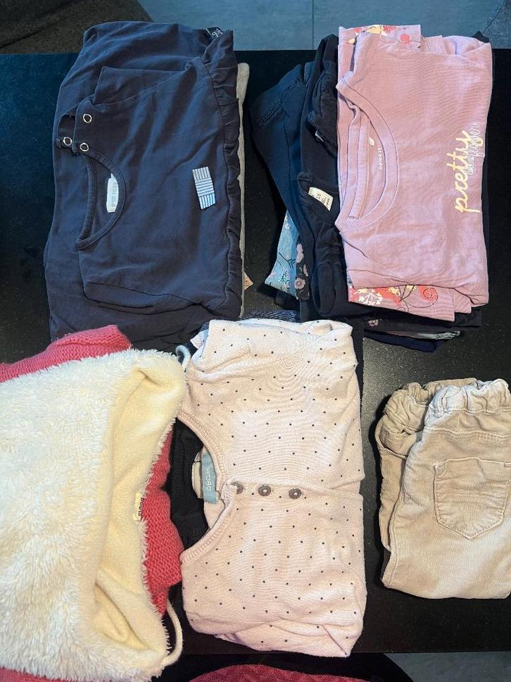 Kledij meisje, maat 80, Kinderen en Baby's, Babykleding | Maat 80, Gebruikt, Meisje, Ophalen