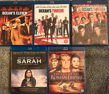 Blu-Ray Oceans reeks, sarah, roman empire beschikbaar voor biedingen