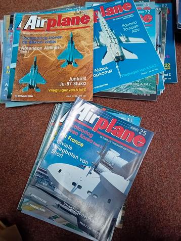 Airplane bladen tijdschriften modelbouw 