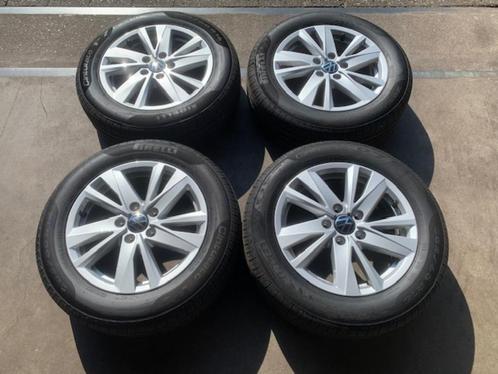 ORIGINELE VW TOURAN CADDY GOLF VELGEN + BANDEN 205 60 R16, Auto diversen, Wieldoppen, Zo goed als nieuw, Ophalen of Verzenden