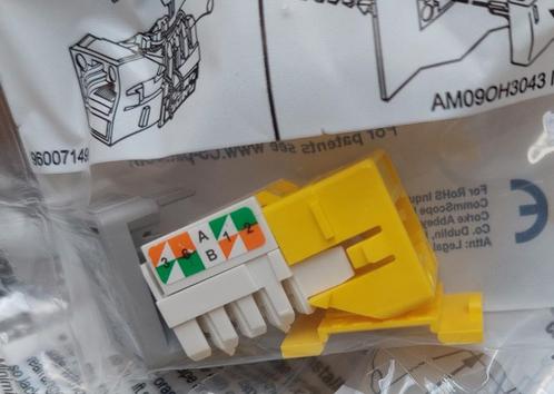 25 stuks Commscope CAT6 connector, Doe-het-zelf en Bouw, Elektriciteit en Kabels, Nieuw, Overige typen, Ophalen of Verzenden