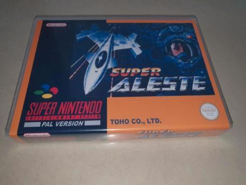 Super Aleste SNES Game Case, Consoles de jeu & Jeux vidéo, Jeux | Nintendo Super NES, Comme neuf, Envoi