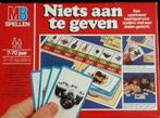 Niets aan te geven - vintage blufspel MB, Ophalen of Verzenden