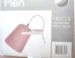 Pien hanglamp E14 max 40W 230V 50  HZ beige wit 2 stuks, Nieuw, Ophalen of Verzenden, Modern, Minder dan 50 cm