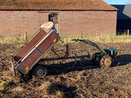 Motoculteur, Ferrari 90. Frees, ploeg, kar, cultivator, Tuin en Terras, Hand-tuingereedschap, Gebruikt, Overige soorten, Ophalen