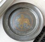 Tinnen bord Keizer Karel, Enlèvement