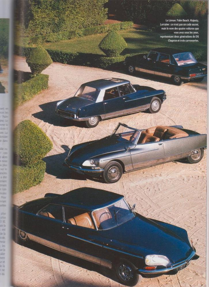 Citroën DS Coupés Cabriolets Chapron voitures de collection, Boeken, Auto's | Folders en Tijdschriften, Citroën, Verzenden