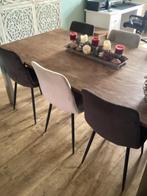 Mooie eettafel en stoelen henders & hazel, Huis en Inrichting, Ophalen, Zo goed als nieuw