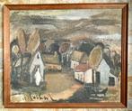 Maurits VERBIST (1913-1984) - olie op doek, Enlèvement ou Envoi