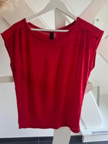 Rood shirt / bloes Vero Moda maat Small Nieuw beschikbaar voor biedingen