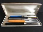5 stylos Pelikan et Pelikano dans une boîte PeliKan, Gebruikt, Ophalen of Verzenden