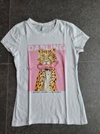 Only t-shirt XS wit met print nieuwstaat, Kleding | Dames, Ophalen, Only, Wit, Zo goed als nieuw
