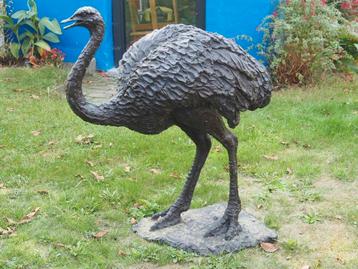 Beeld in polyester struisvogel  beschikbaar voor biedingen