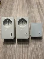 Pakket van 3 PLC's TP-Link AV600 (2 PA4025P + 1 PA411), Computers en Software, Powerlines, Ophalen