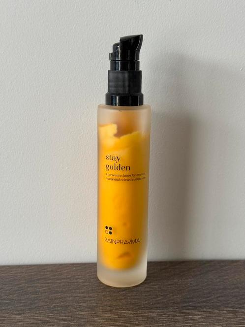 NIEUW Stay Golden 50ml van Rainpharma, Handtassen en Accessoires, Uiterlijk | Gezichtsverzorging, Nieuw, Overige typen, Gehele gezicht