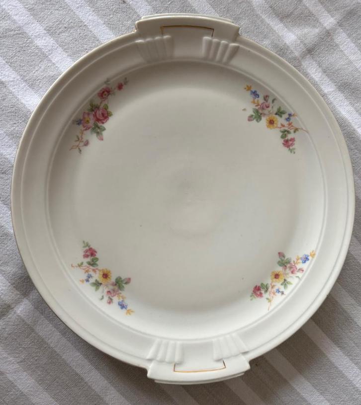 Présentoir à gâteaux vintage en porcelaine, Antiquités & Art, Antiquités | Services (vaisselle) pièces, Enlèvement