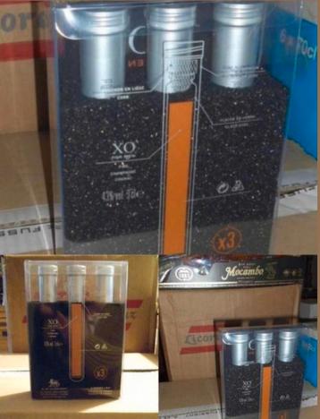 ✓ Set 6 XO COGNAC A. van FUSSIGNY 3x3cl beschikbaar voor biedingen