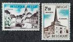 België: OBP 1636/37 ** Toeristische uitgifte 1972., Frankeerzegel, Ophalen of Verzenden, Zonder stempel, Postfris