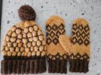Zelfgebreide Muts & Wanten, Kleding | Dames, Mutsen, Sjaals en Handschoenen, Ophalen of Verzenden, Nieuw, Maat 36 (S), Muts