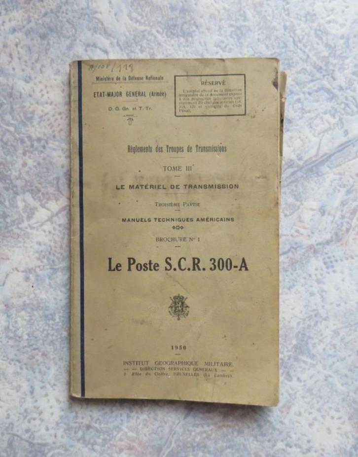 Legioen Radio Leger Armée USA Zender Communication France, Verzamelen, Retro, Overige typen, Verzenden