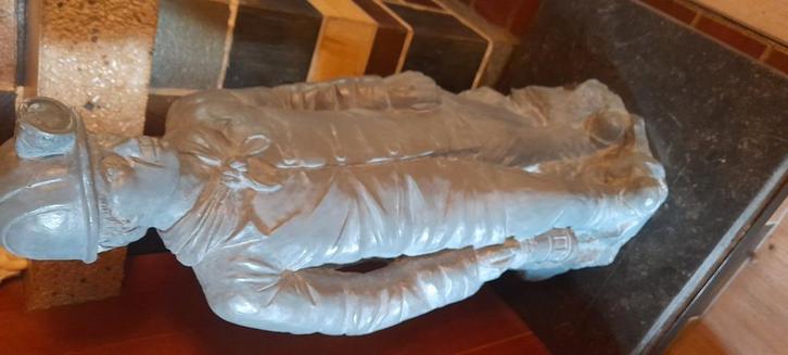 STENEN MIJNWERKER, Tuin en Terras, Tuinbeelden, Zo goed als nieuw, Mensenbeeld, Overige materialen, Ophalen