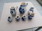 Blauwe Keulse potten, Ophalen