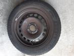 Winterband met velg voor Opel, Ophalen, Gebruikt, 15 inch, Banden en Velgen