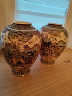 paire de vases satsuma, Antiek en Kunst, Antiek | Vazen, Ophalen of Verzenden