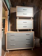 Commode met 2 nachtkastjes, Huis en Inrichting, Kasten | Ladekasten, Ophalen, Gebruikt