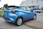 NISSAN MICRA 1.0 AIRCO/CAMERA/SLECHTS 17 000KMS/CRUISE C, Auto's, Stof, Blauw, Handgeschakeld, Electronic Stability Program (ESP)