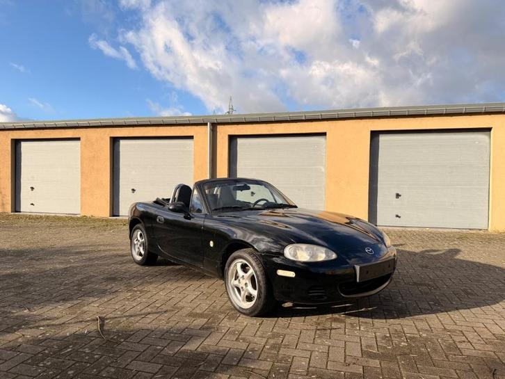 Mazda MX5 NBFL 2002, Auto's, Mazda, Particulier, MX-5, ABS, Airbags, Centrale vergrendeling, Elektrische ramen, Lederen bekleding