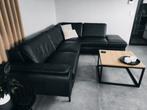 hoeksalon Henders & Hazel, Ophalen, Zo goed als nieuw, Leer, Tijdloos strak.