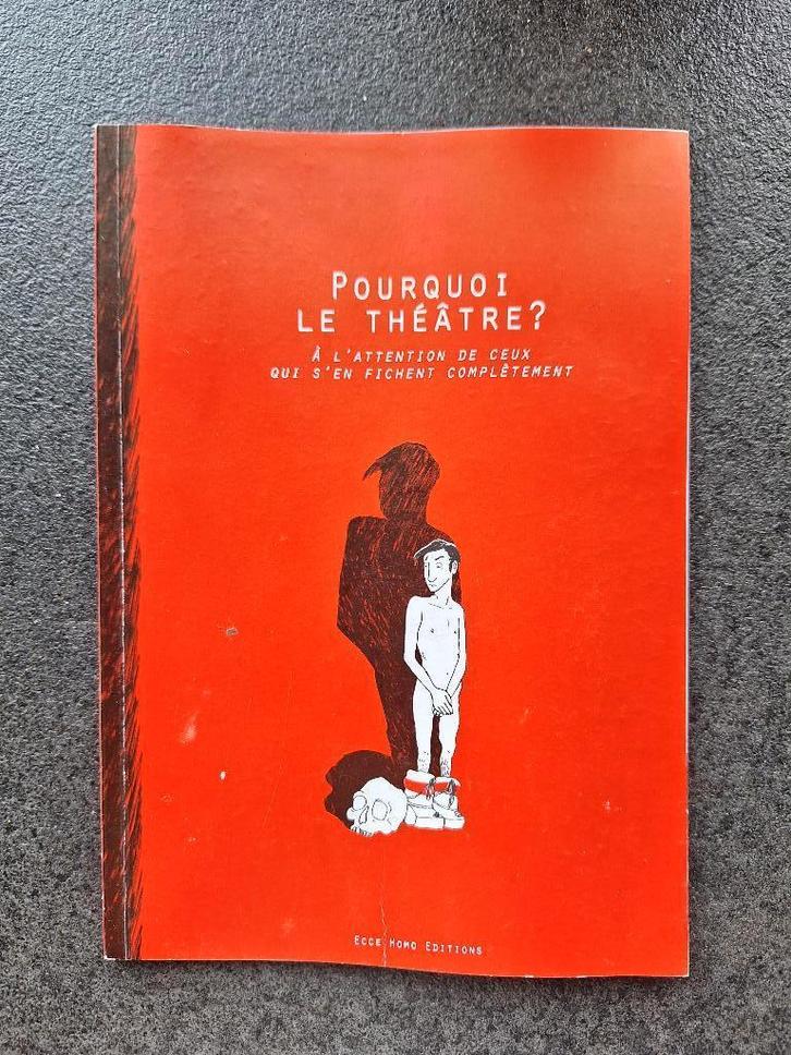 Pourquoi le théâtre - Ecce Homo Editions, Livres, Art & Culture | Danse & Théâtre, Utilisé, Théâtre, Enlèvement ou Envoi