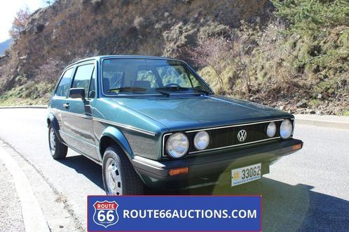 Volkswagen Golf GL | 1982 | Route 66 Auctions, Auto's, Oldtimers, Bedrijf, Te koop, Volkswagen, Benzine, Overige carrosserie, Handgeschakeld