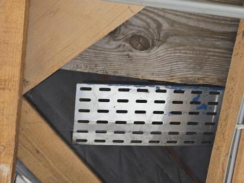 kabelgoot RVS, Doe-het-zelf en Bouw, Elektriciteit en Kabels, Zo goed als nieuw, Ophalen