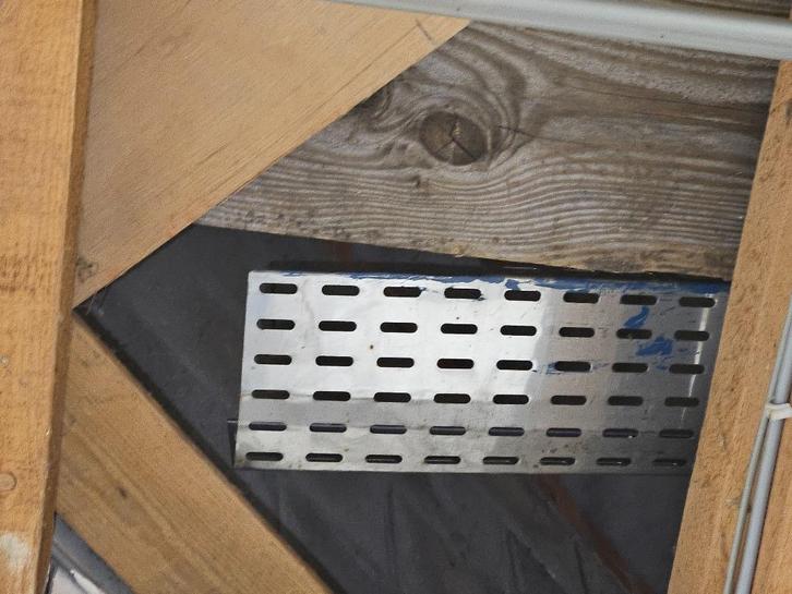 kabelgoot RVS, Doe-het-zelf en Bouw, Elektriciteit en Kabels, Zo goed als nieuw, Ophalen
