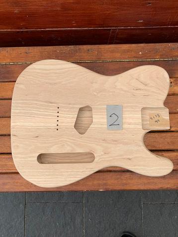 Esquire tele body “ Ash 2 piece “ no 2 neww