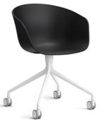 HAY About a Chair AAC24 bureaustoel - Zwart & wit onderstel, Huis en Inrichting, Bureaustoelen, Ophalen, Nieuw, Zwart, Bureaustoel