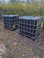 1000L vaten, Tuin en Terras, Ophalen, Zo goed als nieuw, Kunststof, Met kraantje