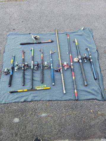 Lot matériel de pêche  beschikbaar voor biedingen