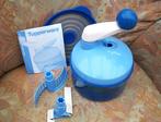 tupperware: de quick-chef: hakken, mengen, emulgeren, Huis en Inrichting, Ophalen of Verzenden, Nieuw, Blauw, Overige typen