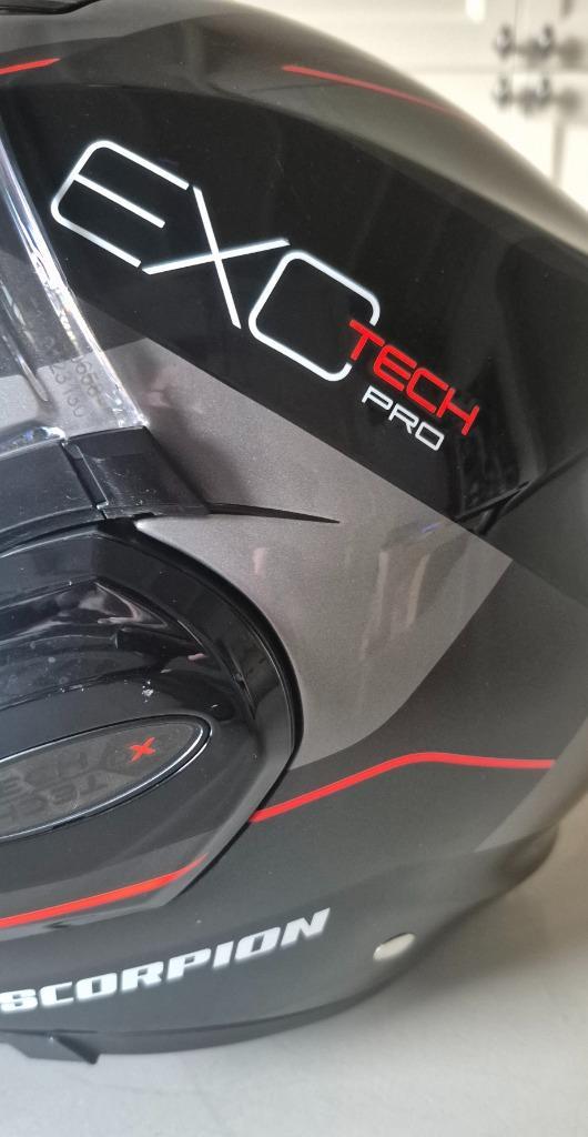 Motorhelm Scorpion, Motoren, Kleding | Motorhelmen, Systeemhelm, S, Overige merken, Tweedehands, Ophalen